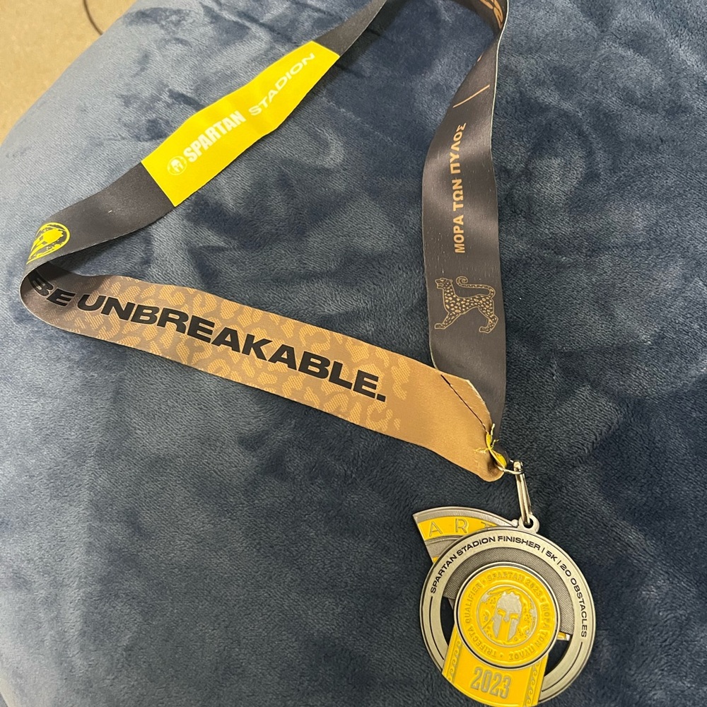 2023 Spartan Race Stadion Finishers Medal